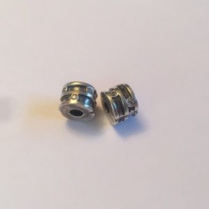 pandora sparkling clip set